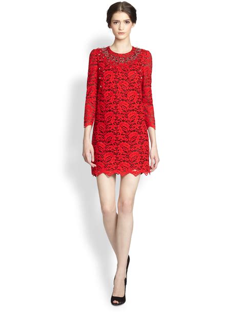 dolce gabbana 2149 red|dolce and gabbana red dresses.